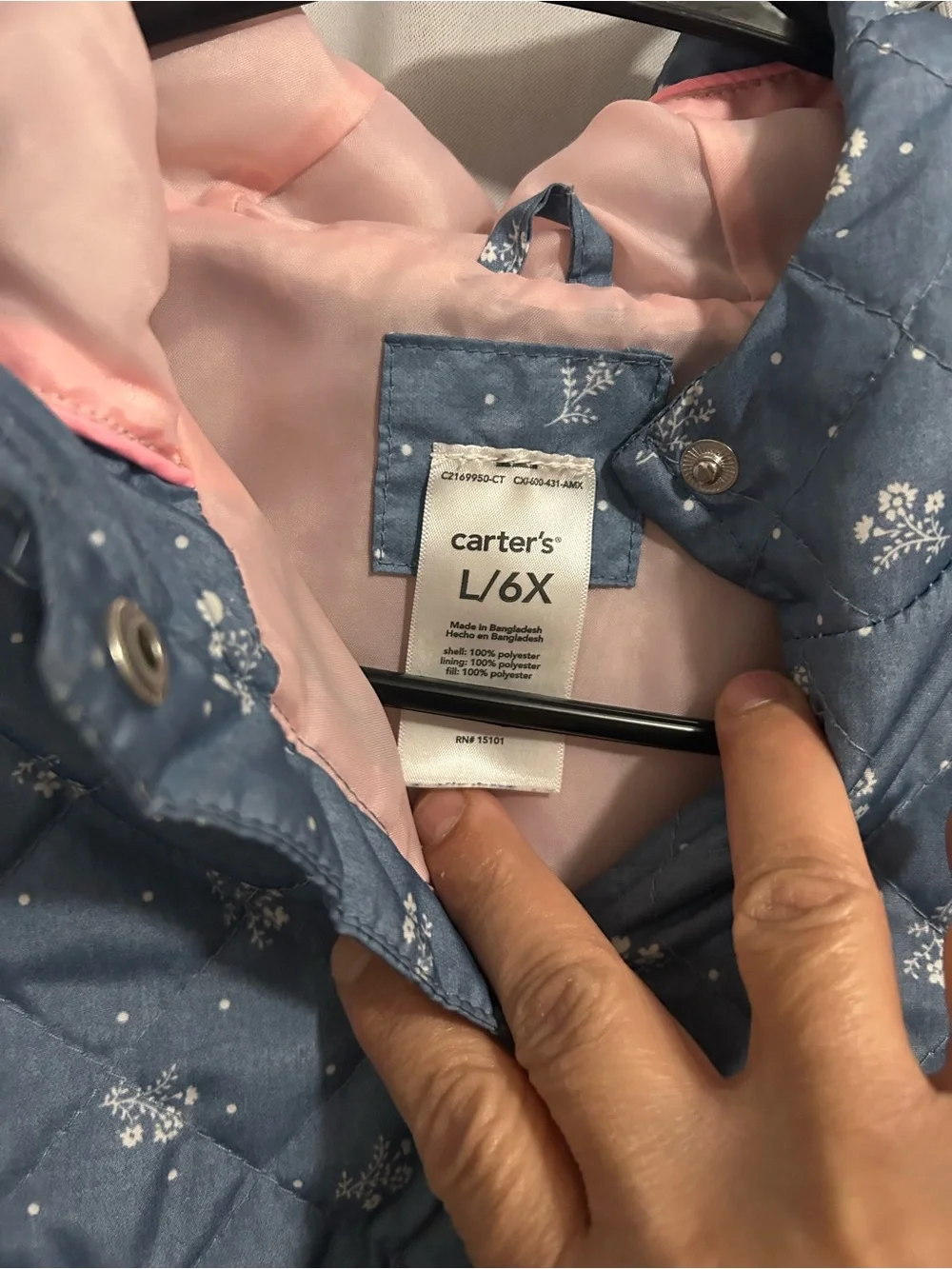 Carters light blue